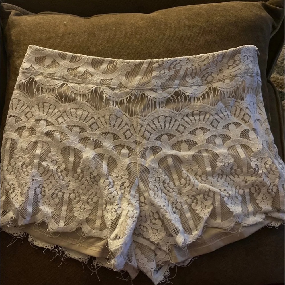 Lace shorts